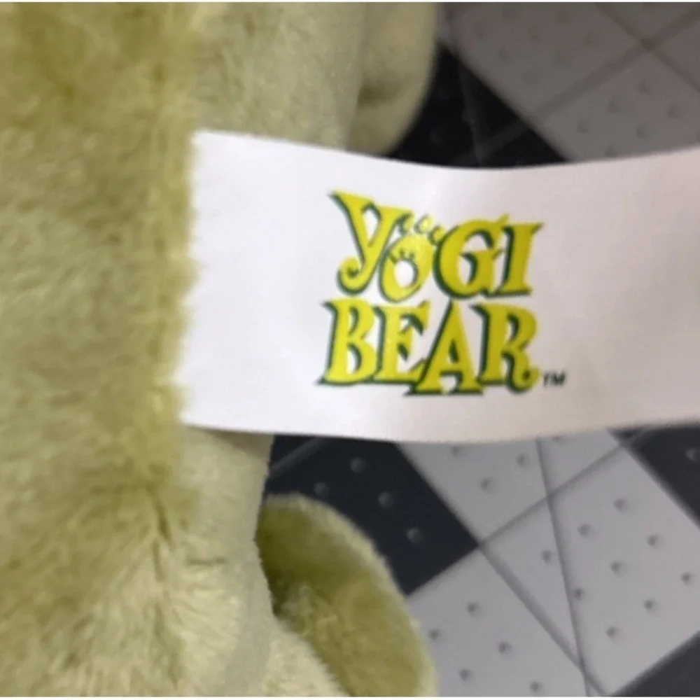 Cindy Bear Yogi's Girlfriend Cartoon Stuffed Animal JellyStone Park Boo Boo 9 in
